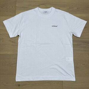 OFF-White Logo Printed Crewneck T-shirt